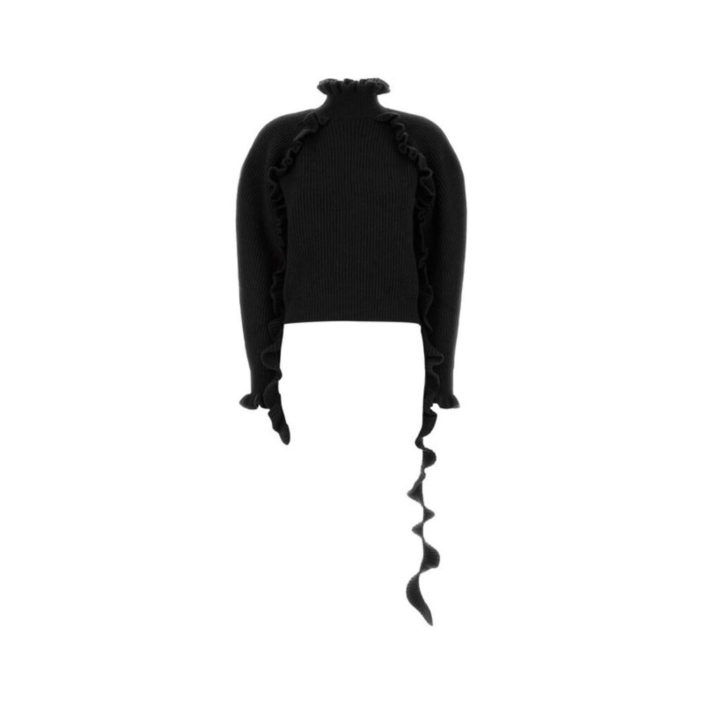 Blumarine Women Black Wool Sweater